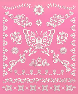 fl14S Butterfly (White)